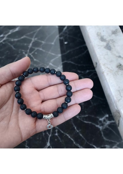 Volkan Taşı Lav Taşı Bileklik Orijinal Doğal Taş Bileklik indirimleri