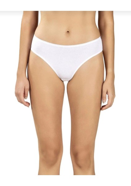 655 Kadın Likralı Pamuklu Bikini Külot 12 Adet