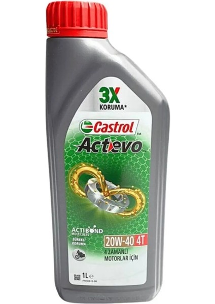 Actevo 20W-40 4t Motosiklet Yağı 1lt