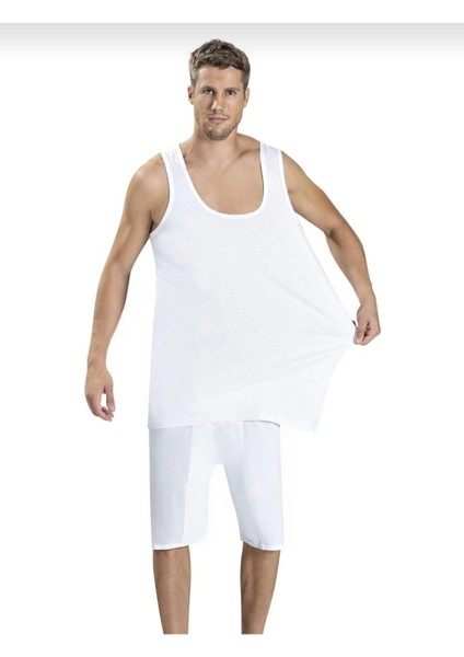 180 Erkek Geniş Askılı Büyük Beden Atlet 4 Adet fiyatları