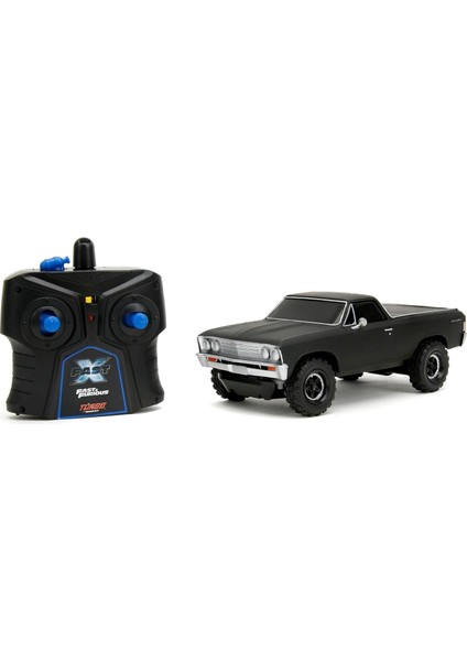 Fast & Furious Hızlı ve Öfkeli 1:24 Turbo Boost Rc Kumandalı Chevrolet El Camino Die-Cast