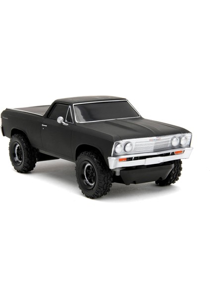 Fast & Furious Hızlı ve Öfkeli 1:24 Turbo Boost Rc Kumandalı Chevrolet El Camino Die-Cast