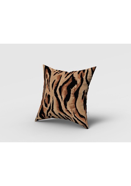 Leopar Desenli, Kaplan Desenli, Oturma Odası, Salon, Fon Perde - 1 Kanat modelleri