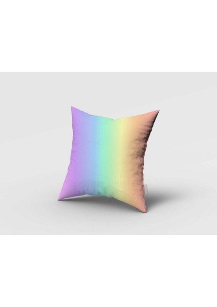 Ombre, Ithal Kumaş, Mor, Sarı, Turuncu, Çocuk ve Bebek Odası Fon Perde - 1 Kanat fırsatları