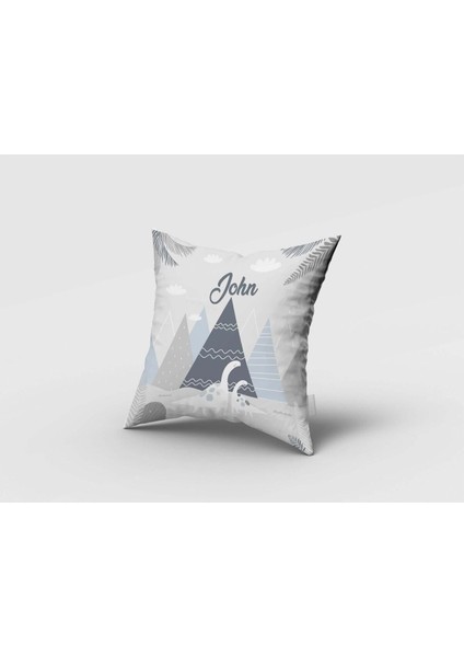 Iskandinav Stili, Dinazorlu, Gri, Ithal Kumaş, Çocuk ve Bebek Odası Fon Perde - 1 Kanat fırsatları