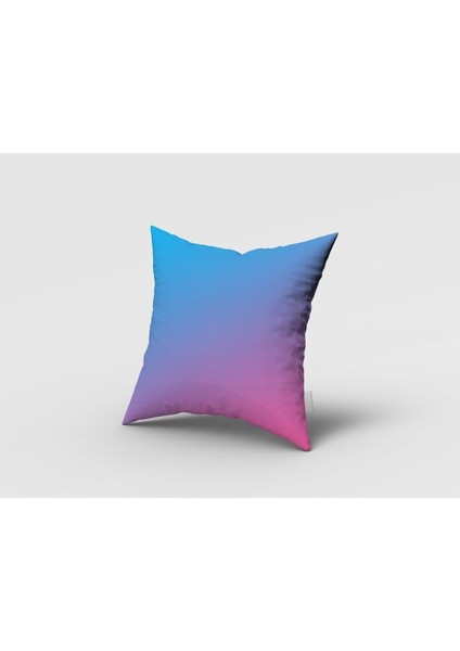 Mavi ve Mor Geçiş, Ithal Kumaş, Çocuk ve Bebek Odası Fon Perde - 1 Kanat fırsatları