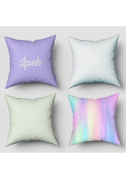 Rengarenk, Neon, Mor, Pembe, Yeşil, Ithal Kumaş, Çocuk ve Bebek Odası Fon Perde - 1 Kanat fırsatları