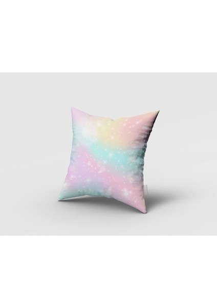 Soft Geçiş Renkli, Pembe, Yeşil, Ithal Kumaş, Çocuk ve Bebek Odası Fon Perde - 1 Kanat fırsatları