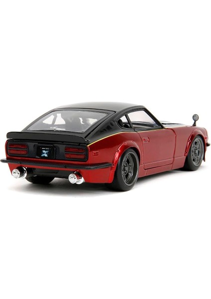 Hızlı ve Öfkeli 1972 Datsun 240Z (F10) Model Araba Metal 1:24