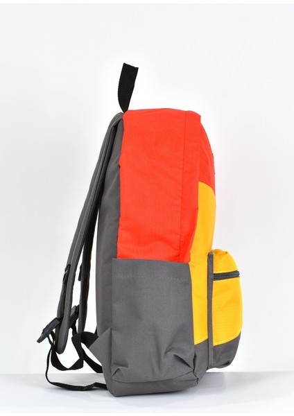 Unisex Çok Gözlü Günlük Seyahat Okul Sırt Çantası 9507