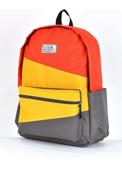 Unisex Çok Gözlü Günlük Seyahat Okul Sırt Çantası 9507