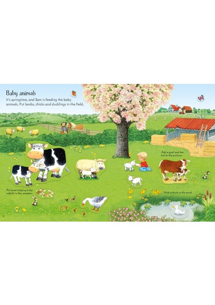 Poppy and Sam's Animals Sticker Book fırsatları