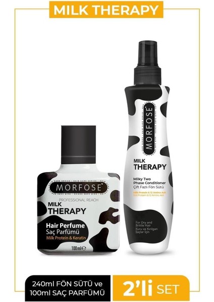 Milk Therapy Saç Parfümü + Milk Therapy Fön Sütü 240 ml