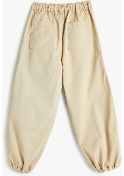 Paraşüt Pantolon Cepli Paçaları Elastik Pamuklu fiyatları