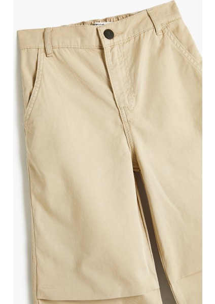 Paraşüt Pantolon Cepli Paçaları Elastik Pamuklu modelleri