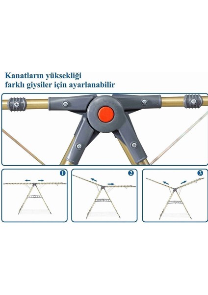 Altın Harbinger Mm041 Apex Gold Çamaşır Kurutma Askısı Metal