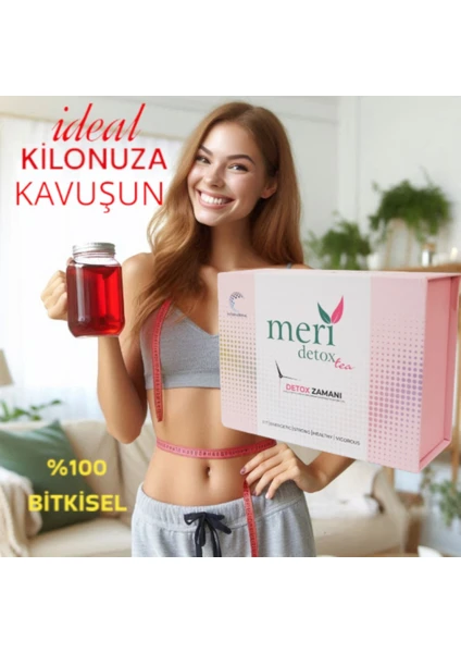 Detox Tea Detoks Çayı 60'lı Paket (1 Aylık Kullanım)