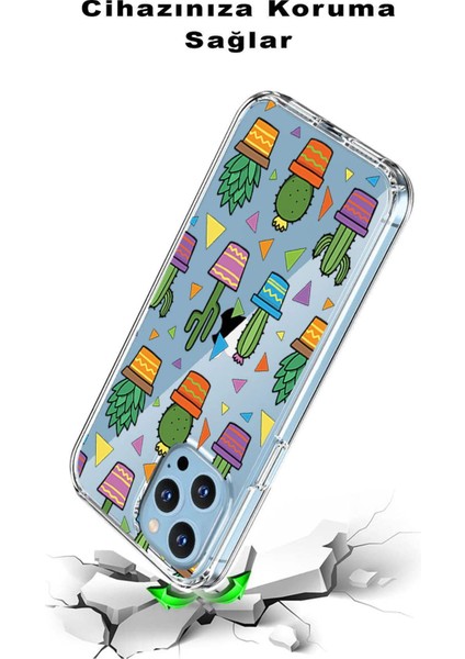 Samsung Galaxy J4 Plus ile Uyumlu 1mm Slim Fit Water Color 4 Baskılı Şeffaf Kılıf