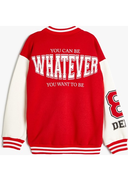 Kolej Ceket Aplike Detaylı Uzun Kollu Renk Bloklu Çıtçıt Kapamalı Şardonlu fiyatları