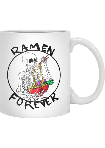 Ramen Forever Beyaz Kupa