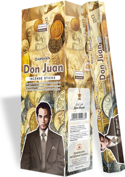 Darshan Don Juan Tütsü 1 Box (6 Paket)