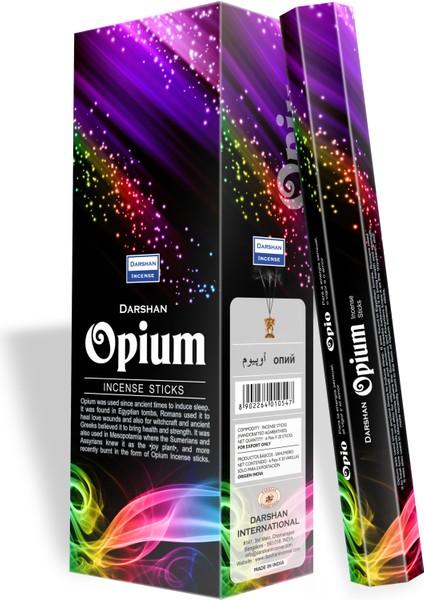 Darshan Opium Tütsü 1 Box (6 Paket)