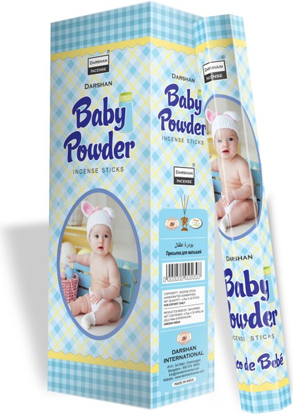 Darshan Baby Powder Tütsü 1 Box (6 Paket)