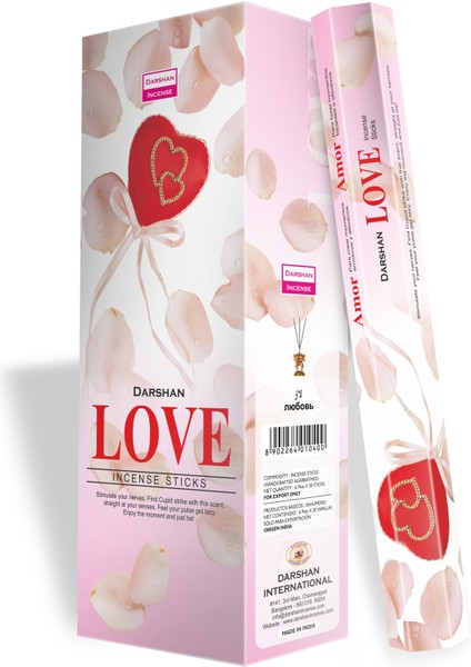 Darshan Love Tütsü 1 Box (6 Paket)