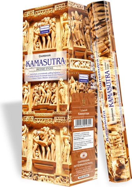 Darshan Kamasutra Tütsü 1 Box (6 Paket)