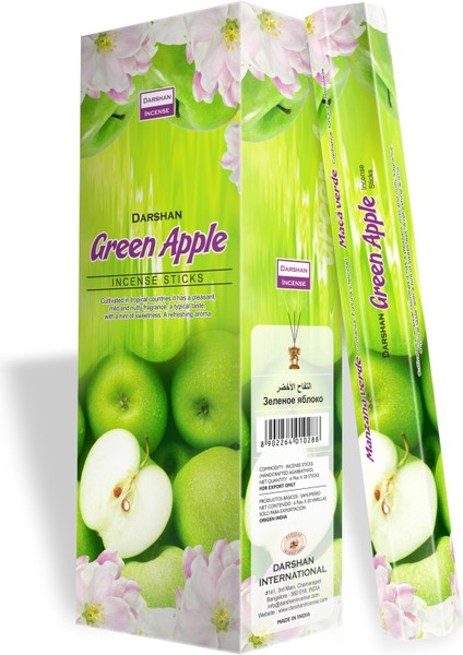 Darshan Green Apple Tütsü 1 Box (6 Paket)