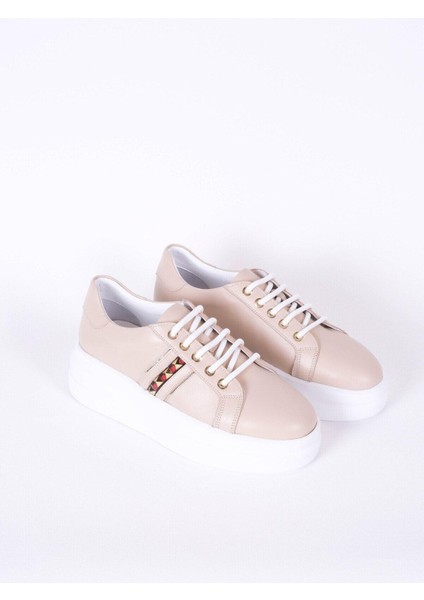 Kadın Deri Sneaker Beyaz indirimleri