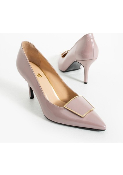 Kadın Hakiki Deri Stiletto Lila fırsatları