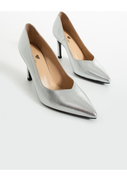Kadın Hakiki Deri Stiletto Lame