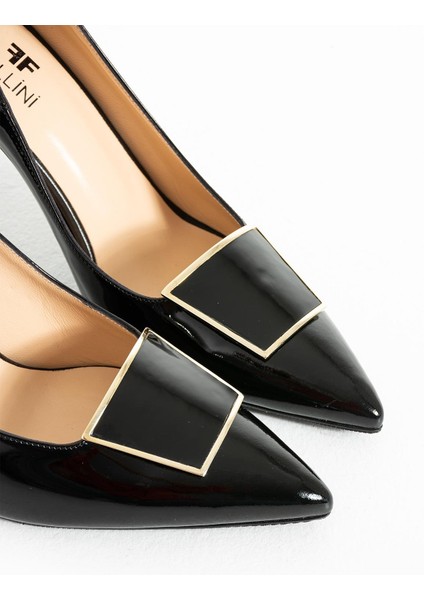 Kadın Hakiki Deri Stiletto Siyah fırsatları