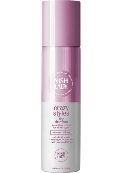 Dry Shampoo / Kuru Şampuan Doğal Görünüm 200 ml