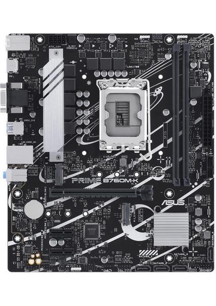 Prıme B760M-K Ddr5 8000MHZ 1xvga 1xhdmı 2xm.2 USB 3.2 Matx 1700P (13-12.nesil Işlemci Uyumlu)