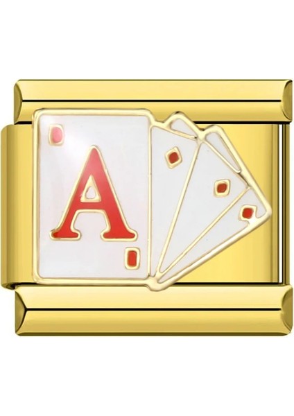 Poker Gold Charm