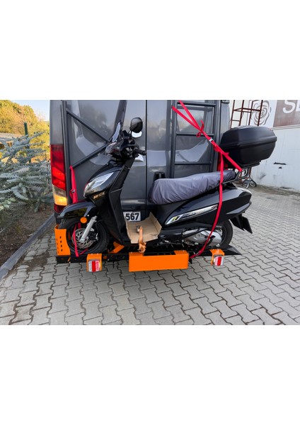 Karavan Motorsiklet Taşıma Aparatı PSA , SPRİNTER , LT35, MASTER, DAİLY, TRANSİT uyumlu