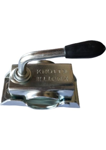 Tekno Trust Karavan/römork Destek Tekeri Kelepçesi (Bağlantı Vidaları Ile) 48 mm Direk Için
