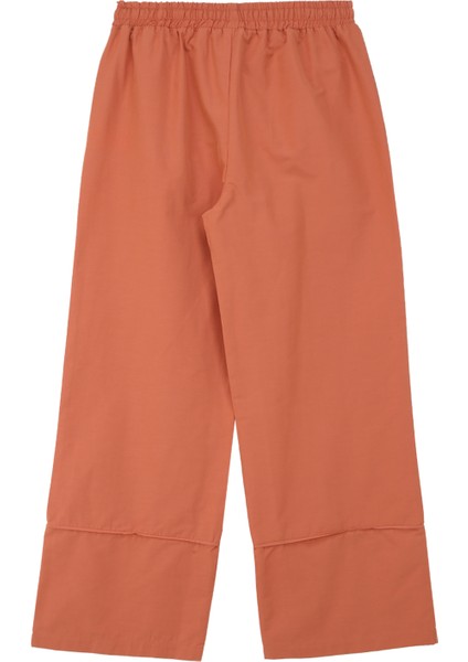 Rahat Fit Kiremit Kumaş Kadın Pantolon