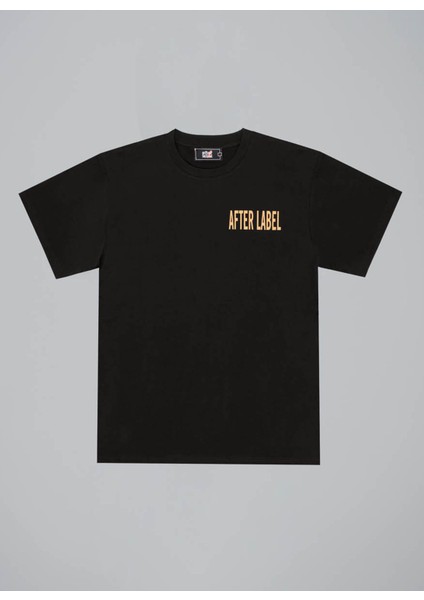 Bisiklet Yaka Siyah Erkek T-Shirt MYSENJS11/S2-_T-SHIRT Uomo modelleri