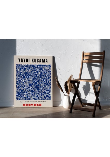Salon Duvar Dekorasyonu Sanatsal Tablo Yayoi Kusama Kanvas Tablo Oda Duvar Dekor
