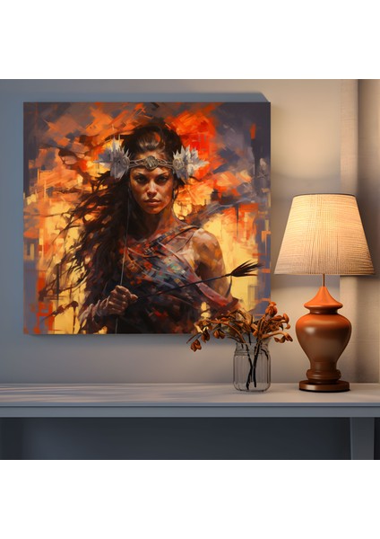 Şiddetli Amazon Kadınları Duvar Tablosu - Amazon Kadınları, Duvar Sanatı, Duvar Dekorasyonu, Ev Dekorasyonu, 30X30 cm fiyatları