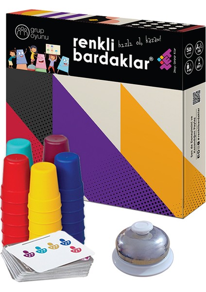 Renkli Bardaklar Zeka Oyunu