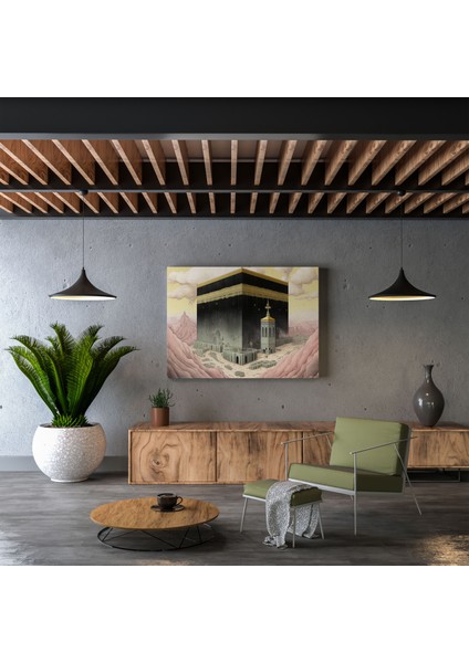 Kabe Kanvas Tablo - Kabe, Kanvas Tablo, Duvar Tablosu, Kabe, 50X50 cm fiyatları