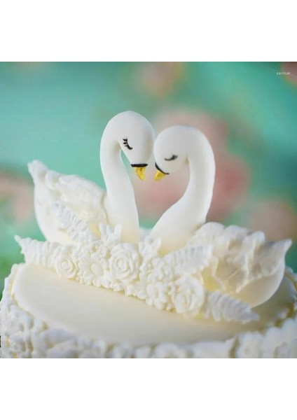 Kuğu Temalı Silikon Çikolata, Kek , Sabun,pasta,dondurma Cupcake Kalıbı fırsatları