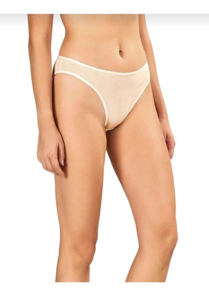 655 Kadın Likralı Pamuklu Bikini Külot 12 Adet