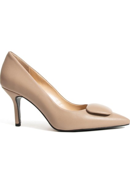 Kadın Deri Stiletto Vizon modelleri