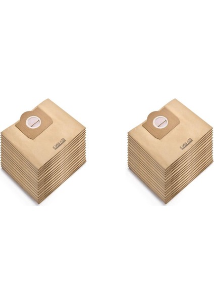 6.959-130.0 Filtre Torbaları Için 15 Adet Elektrikli Süpürge Torbası (Yurt Dışından) fiyatları