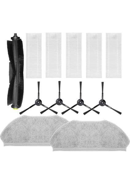 Qihoo 360 S10 X100 Max Ana Yan Fırça Hepa Filtresi Için (Yurt Dışından) modelleri